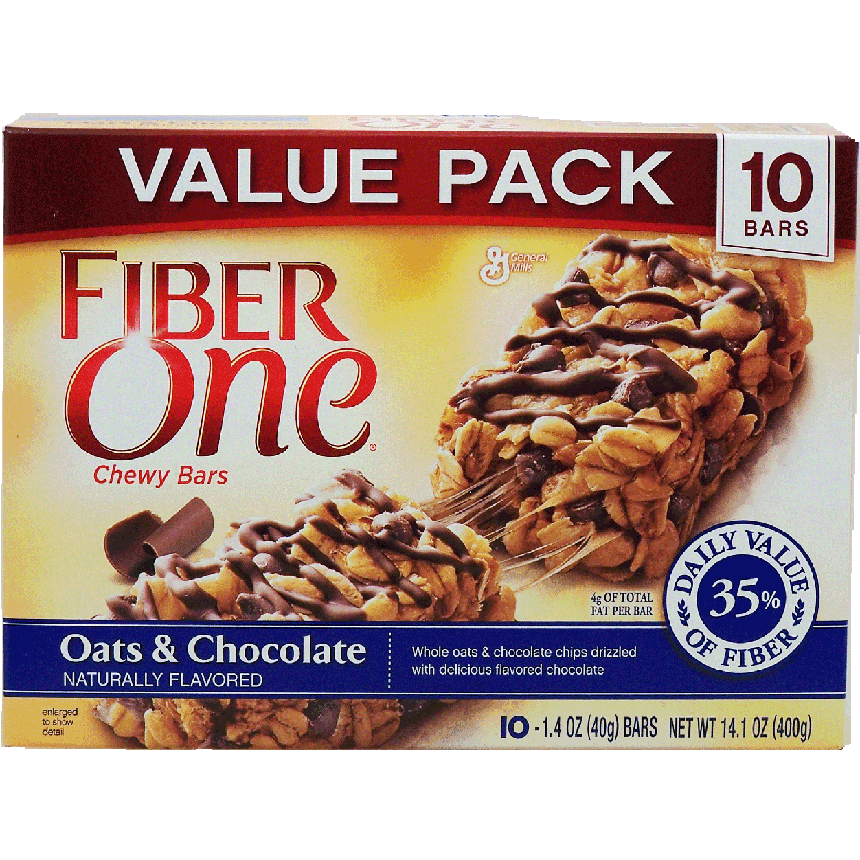 Fiber One Oats And Chocolate Chewy Bars Whole Oats And Chocolate C14 1oz