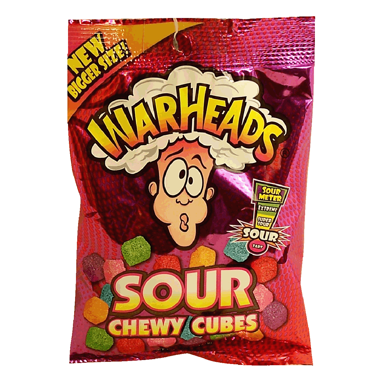 Warheads Sour Chewy Cubes 5oz 