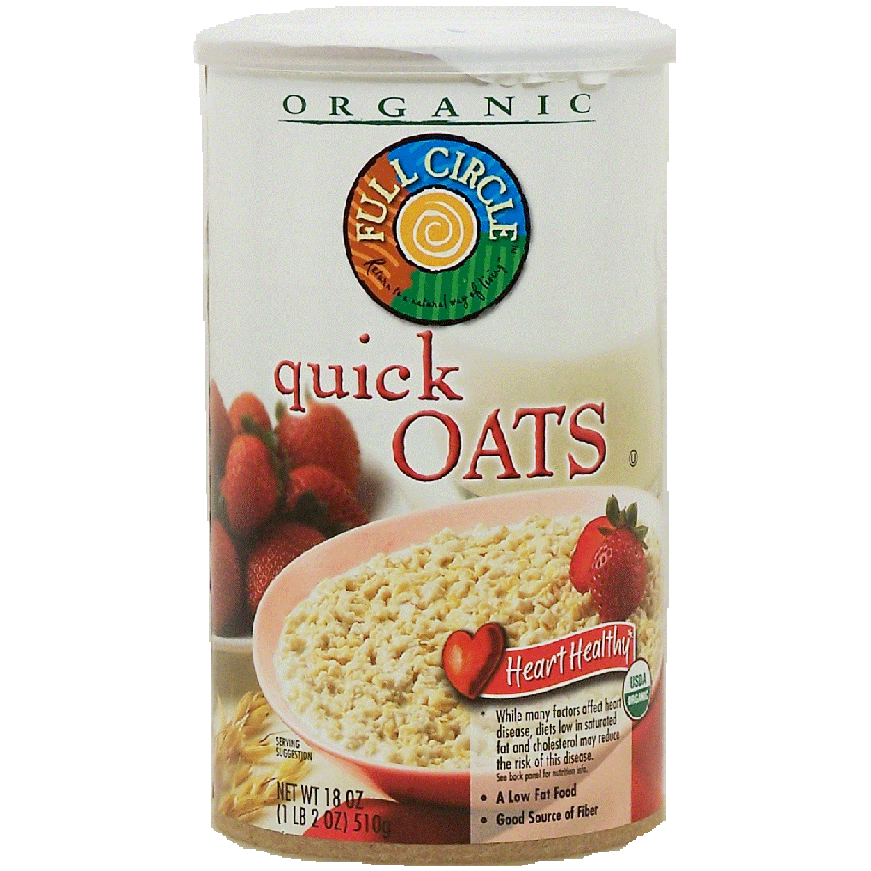 Full Circle Organic quick oats 18oz