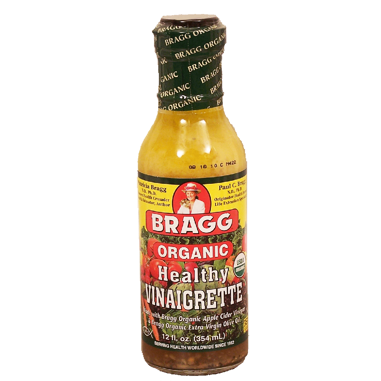 Bragg Organic vinaigrette made with bragg organic apple cider v 12fl oz