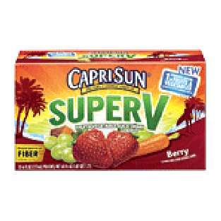CapriSun Super V berry flavored fruit & vegetable juice drink, 60fl oz